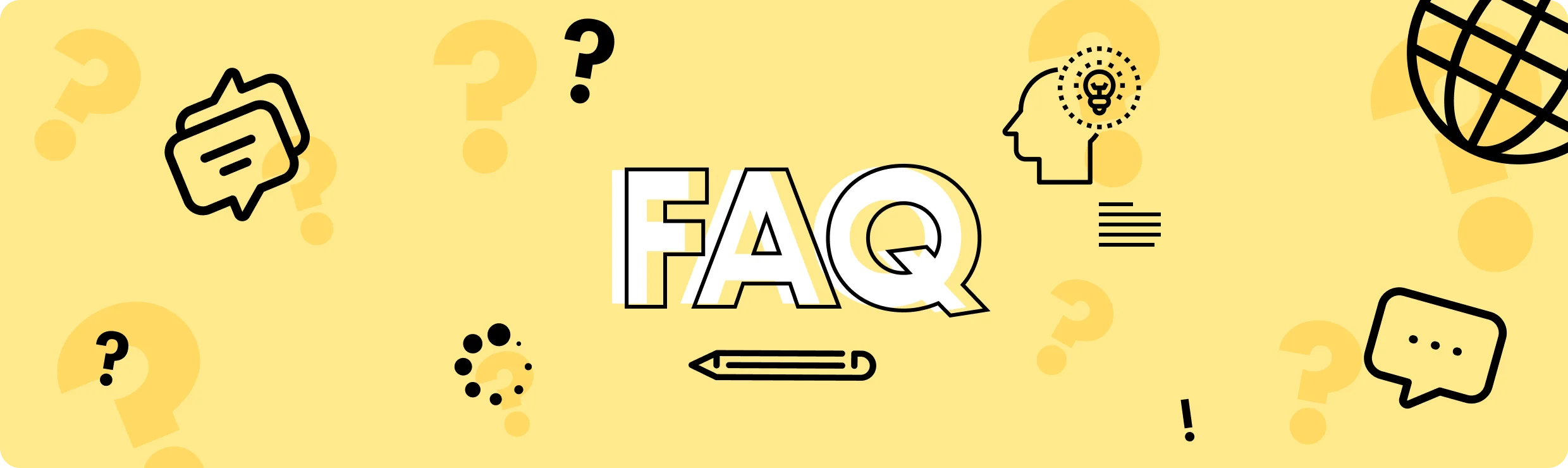 FAQ Encourages checking before contacting support.