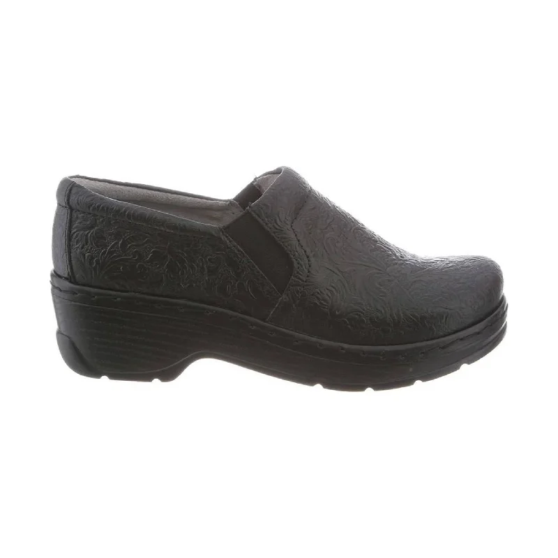 Klogs Women's Naples - Black Tooled