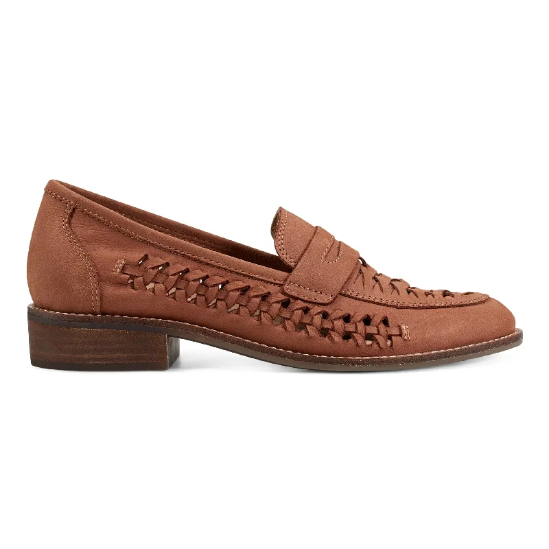 Ella Round Toe Slip-on Casual Flat Loafers