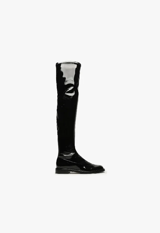 Kaolin Over the Knee Patent Leather  Boot