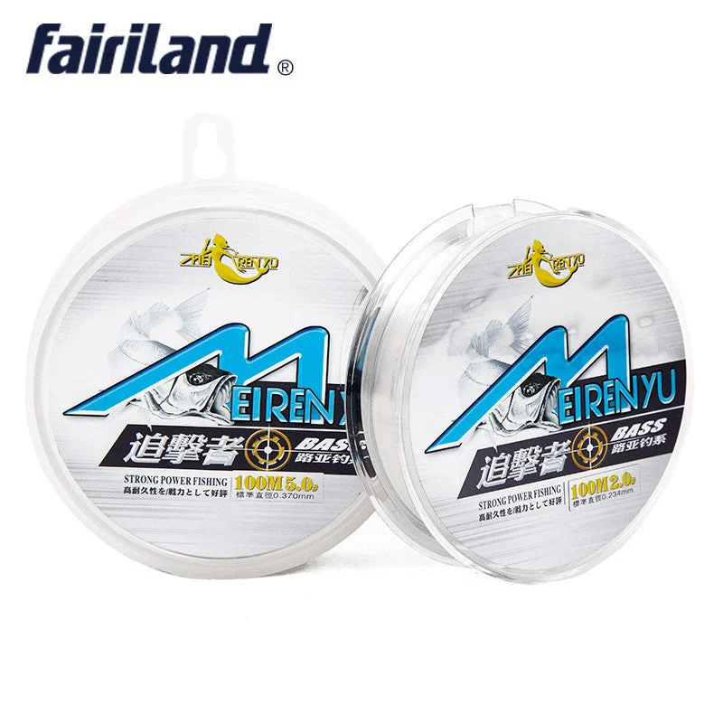 adjustable waist fishing waders 100M Fluorocarbon Transparent Fishing Main Line Japan Line Material Mono Filament Nylon Thread