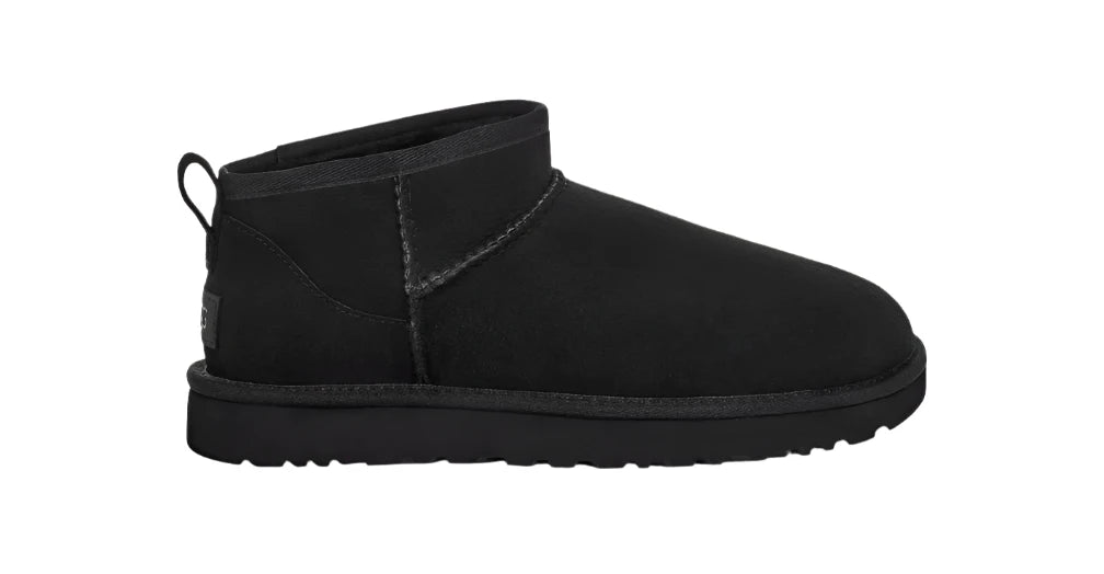 Stylish Hiking Sneakers WOMEN'S UGG CLASSIC ULTRA MINI | BLACK