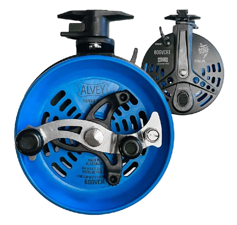 saltwater-resistant tackle storage solutions Alvey 60GVCRT Surf Reel