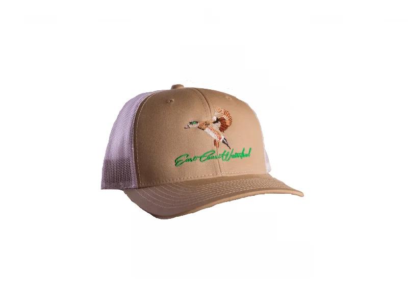 retractable ice fishing scoop American Wigeon Trucker Hat | East Coast Waterfowl