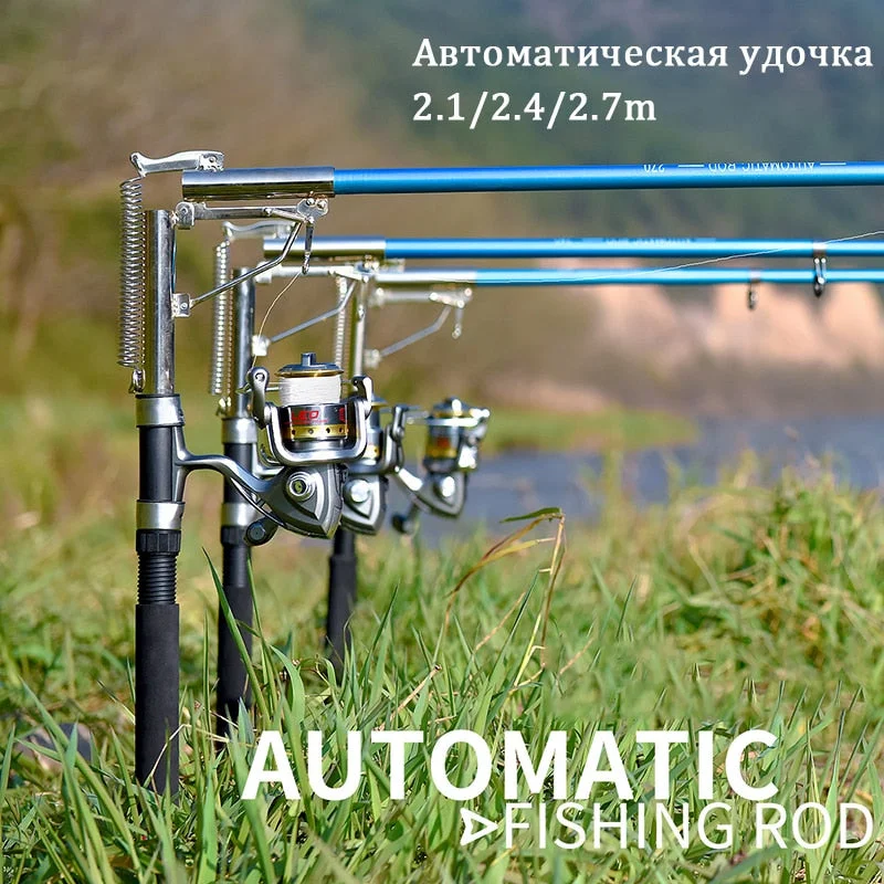 braided fishing line with color change Automatic Fishing Rod