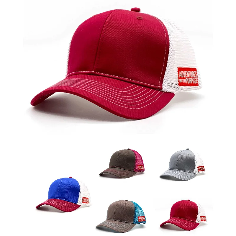 night fishing glow bobbers AWP EMBROIDERED BLANK FRONT PANEL HATS