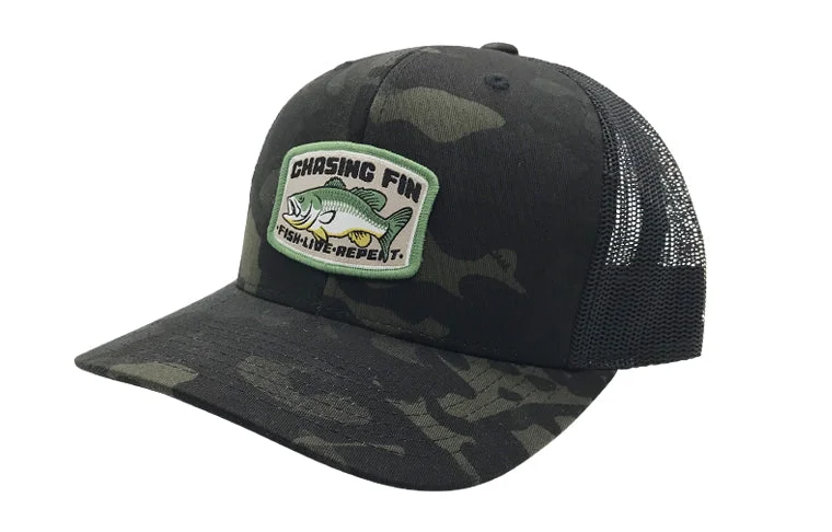 inflatable fishing boats affordable Bass Catcher Black Camo Trucker Cap (Curved Bill) inflatable fishing boats affordable Bass Catcher Black Camo Trucker Cap (Curved Bill)