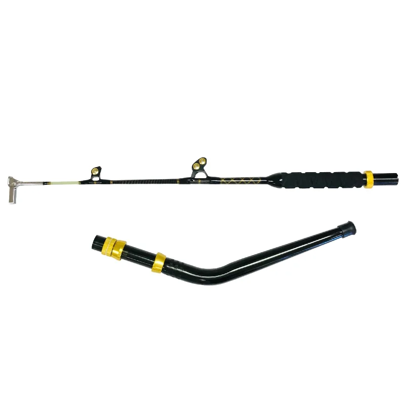 retractable fishing rod carriers 160-200 lb. 5'4" Bent Butt Dredge Rod - Swing Tip - Tournament Edition