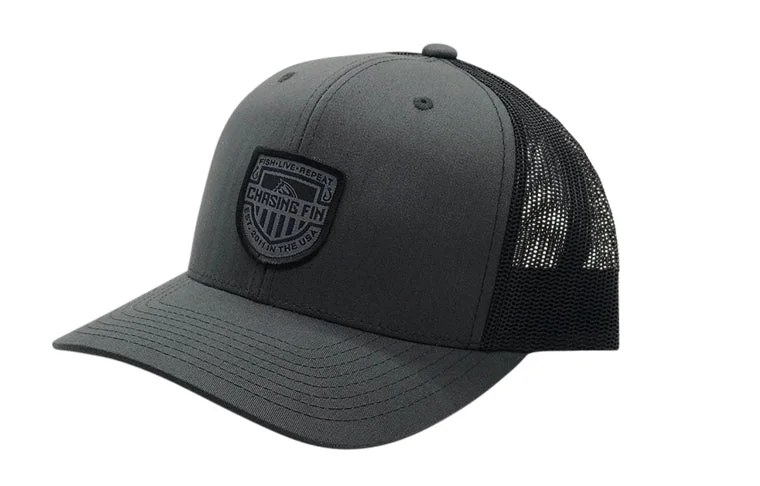 Penn saltwater reels discount Blackout Flag Shield Trucker Cap