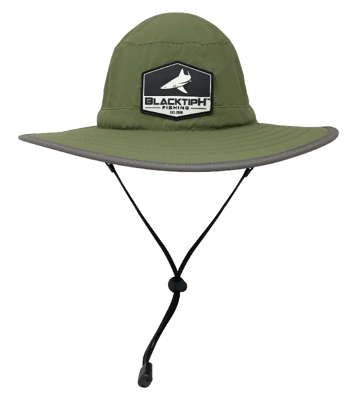 Green with Charcoal Rim