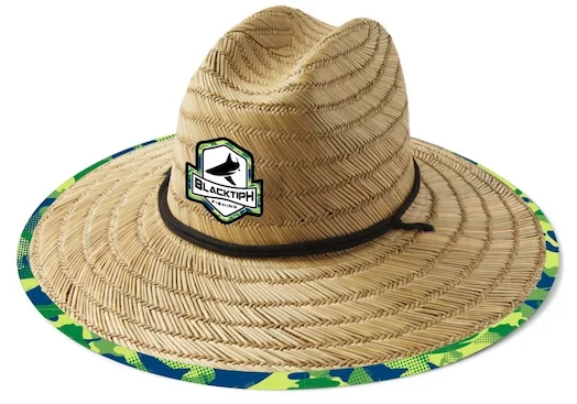 trolling bait rigs for sale BlacktipH Straw Hat - Mahi Camo - Natural