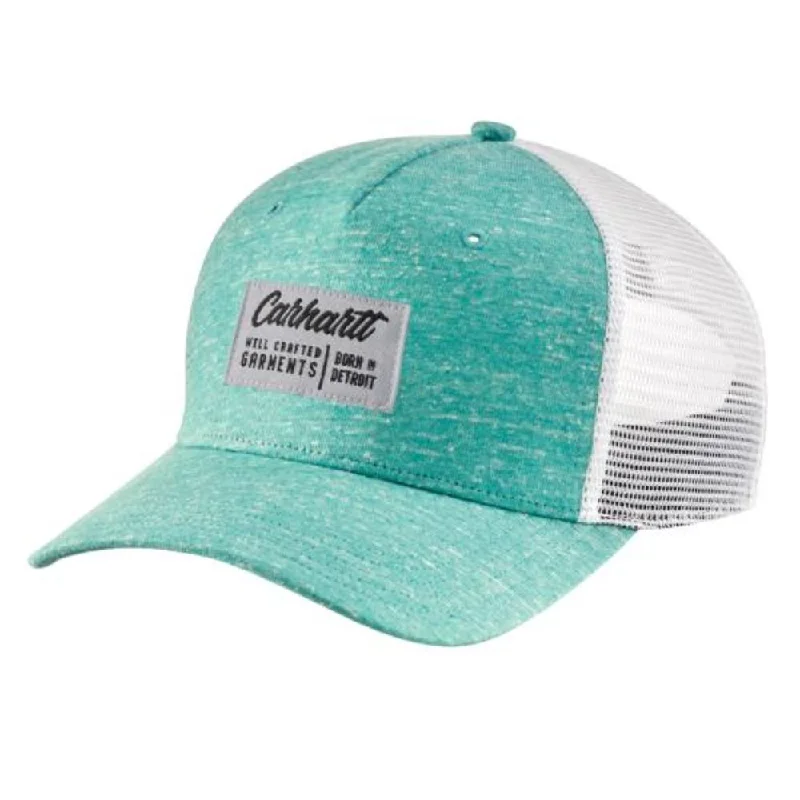 saltwater-resistant inline spinners Carhartt  - Jersey Mesh-Back Crafted Patch Cap