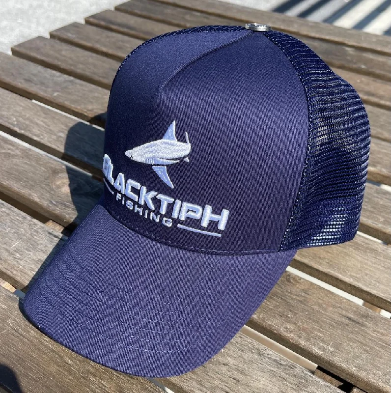hand-tied fishing flies bulk BlacktipH Navy Embroidered Snapback 2.0
