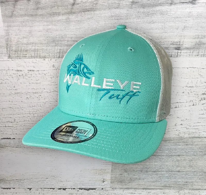 catfish fishing gear heavy duty Walleye Tuff - Snapback Low Profile Trucker Cap fishing Hat catfish fishing gear heavy duty Walleye Tuff - Snapback Low Profile Trucker Cap fishing Hat