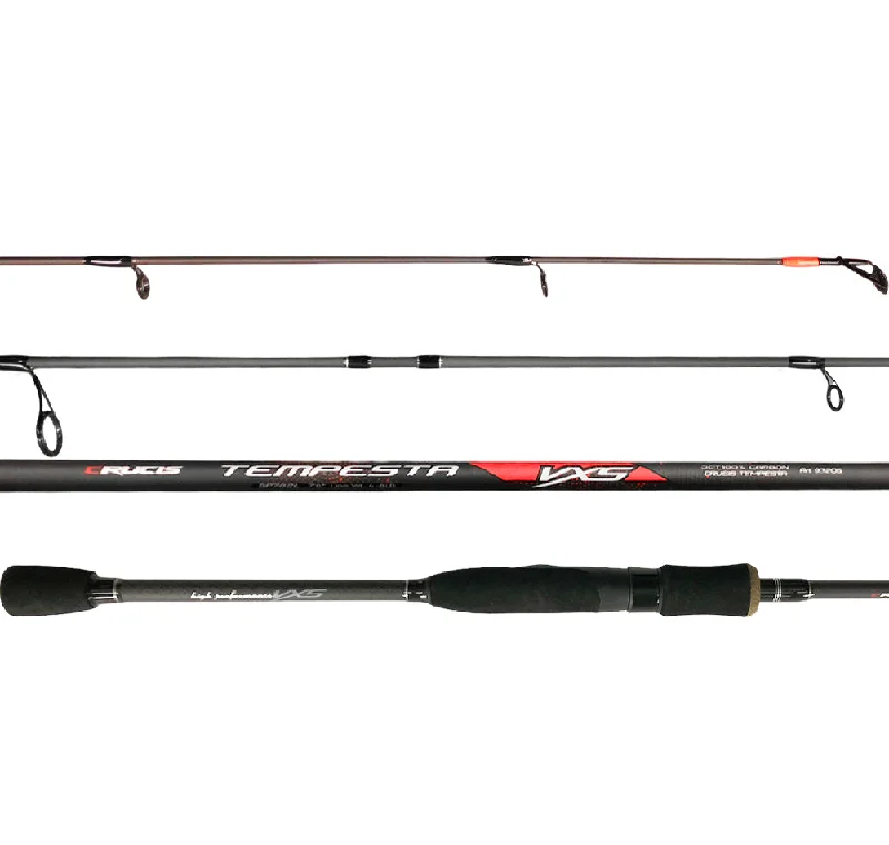 best hybrid fishing rods Crucis Tempesta VXS Spin Rods
