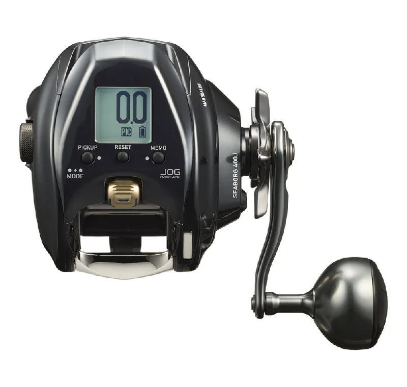 retractable fishing rod covers Daiwa 23 Seaborg 400J Electric Reel