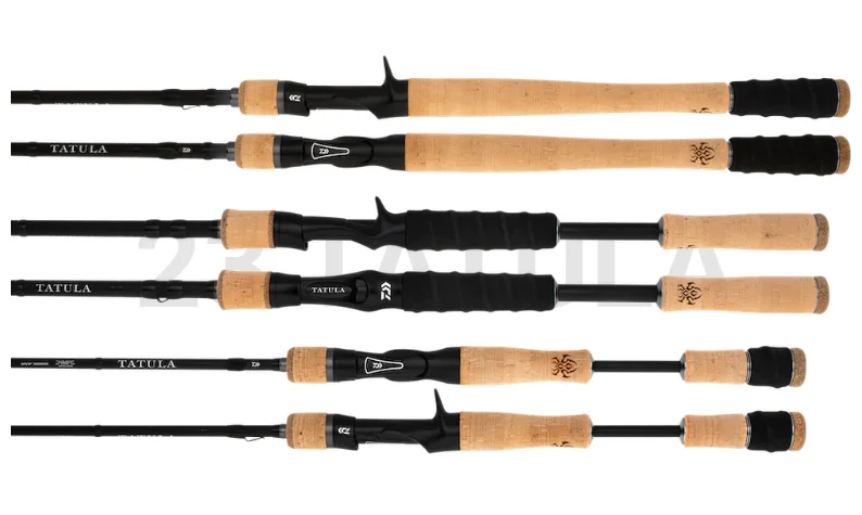 telescopic fishing rods sale Daiwa 23 Tatula Graphite Rods + Gift