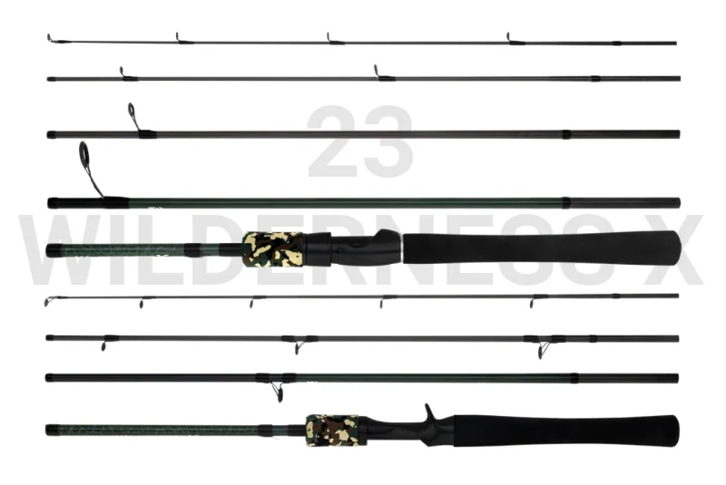 collapsible carbon fiber telescopic rods Daiwa 23 Wilderness X Graphite Travel Rods + Gift collapsible carbon fiber telescopic rods Daiwa 23 Wilderness X Graphite Travel Rods + Gift