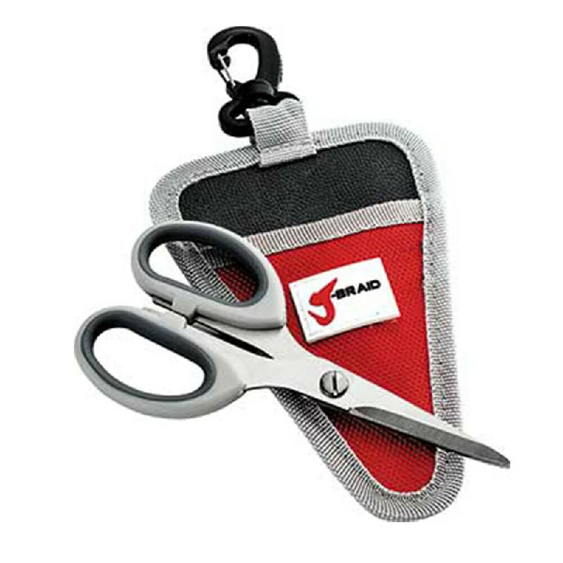 ice fishing sonar fish finder Daiwa J-Braid Line cutting Scissors with sheath