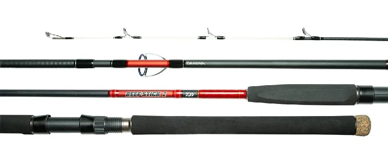 high-speed retrieve spinning reels Daiwa Beef Stick Z Rods