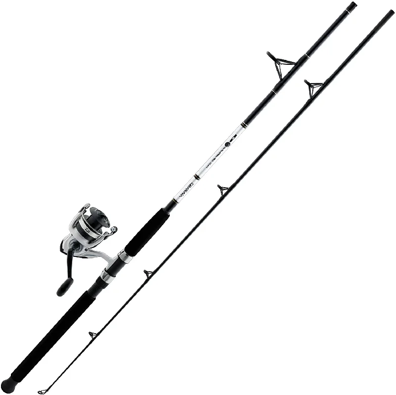 carbon fiber fishing rods Daiwa D-Wave 7' Saltwater Spinning Combo