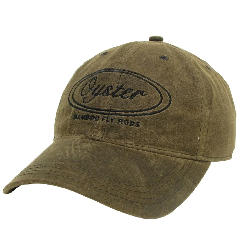 high-quality fly fishing strike indicators Dark Brown Oil Cloth Legacy 6-Panel Hat With Embroidered Oyster Logo
