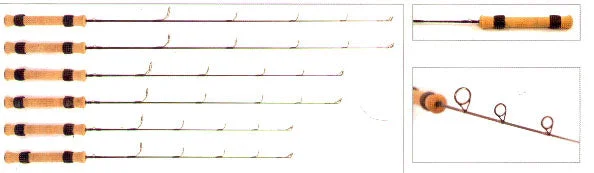 automatic hook setting devices Eagle Claw Artic Ice Eagle Spinning Rod
