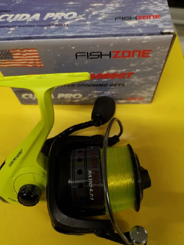 floating crankbaits for shallow water Fishzone Cuda Pro 6000GT Spinning Reel