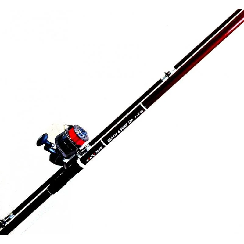 biodegradable artificial baits Fishzone Miami Jack 12ft Surf Beach Combo