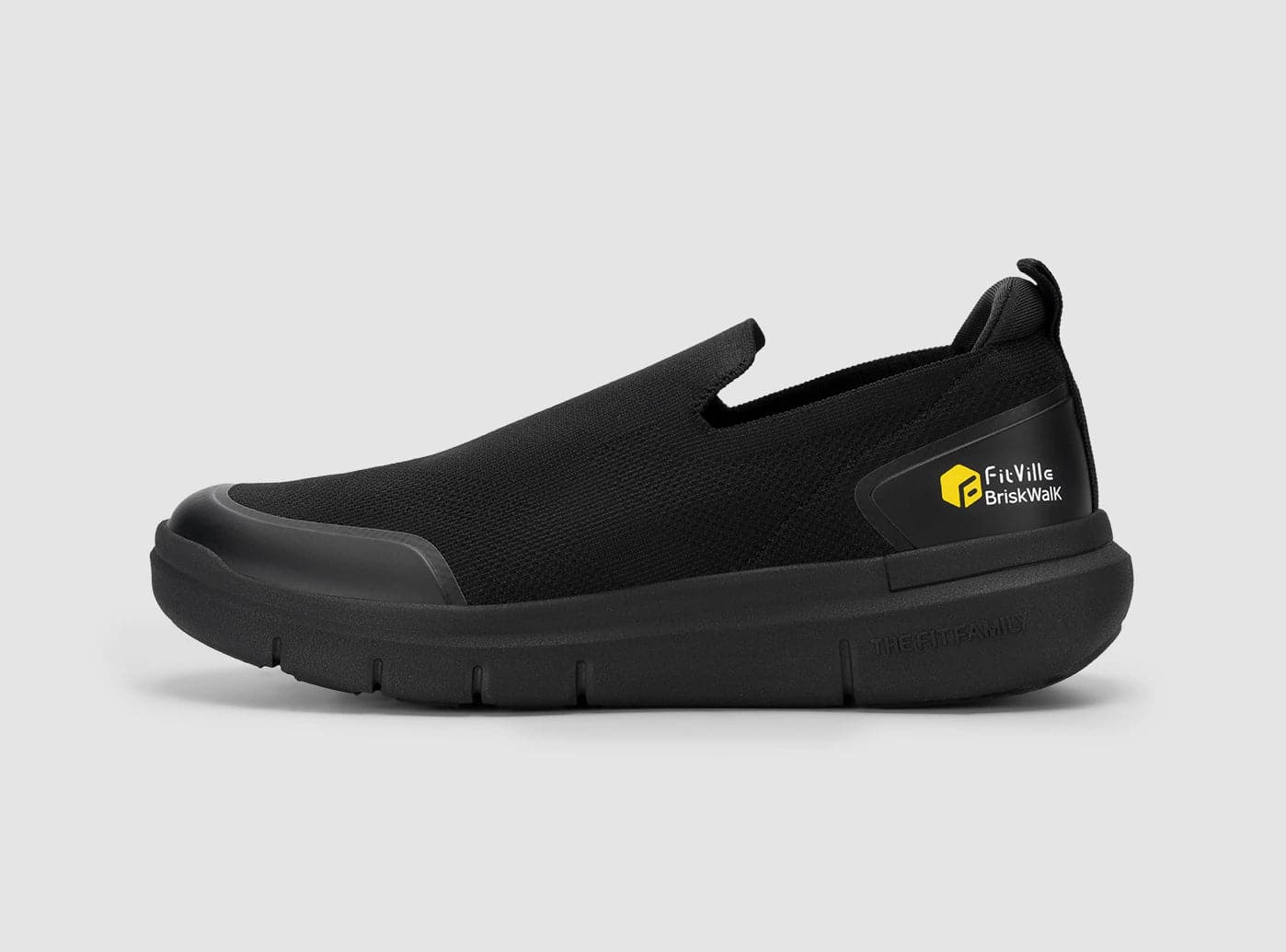 Comfortable Dress Flats FitVille Women's BriskWalk Recovery Slip-On V1