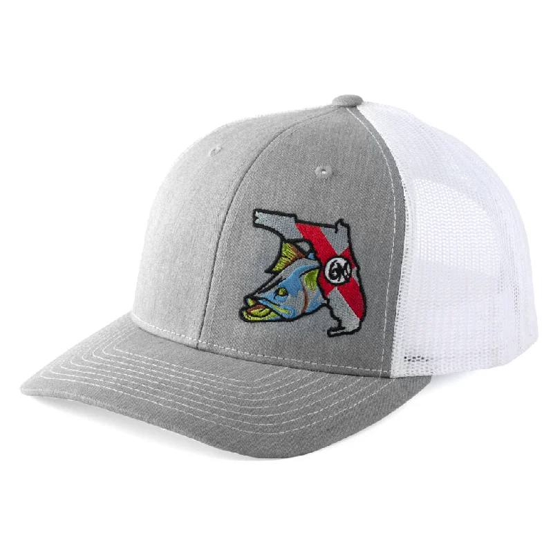 glow-in-the-dark spoon lures Florida Snook Fish Hat