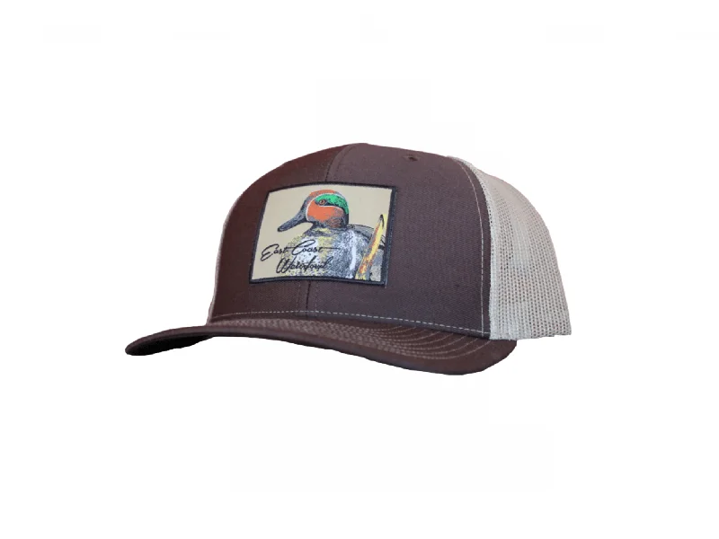 UV-coated fishing lures Green-Winged Teal Patch Snap Back Trucker Hat | East Coast Waterfowl UV-coated fishing lures Green-Winged Teal Patch Snap Back Trucker Hat | East Coast Waterfowl