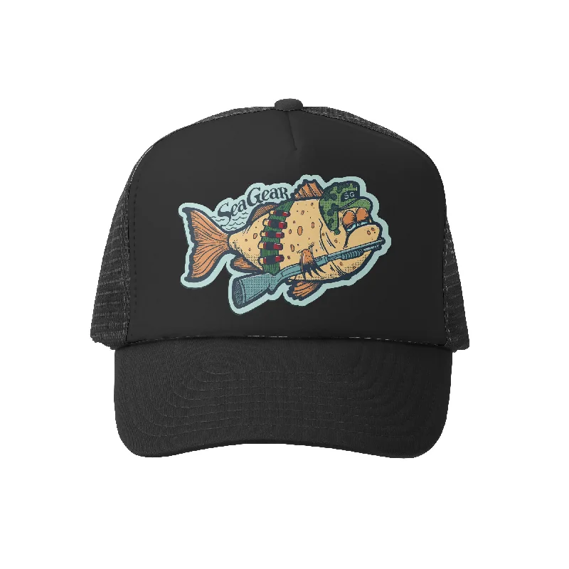 top-rated casting nets for baitfish Grom Squad - Kids Grumpy Fish