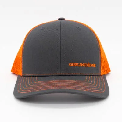heavy-duty aluminum fish grippers Grundens - Offset Embroidered Logo Hat