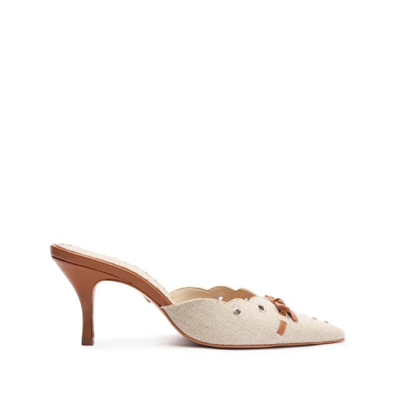 Stylish Winter Shoes Online Hilly Linen Pump