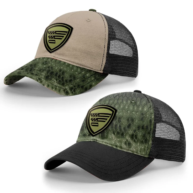double-sided fishing tackle storage Jungle Defender Hat