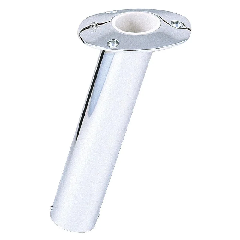 trolling motors for fishing boats Lee's 15 Degree Stainless Steel Flush Mount Rod Holder - 2" O.D. [RH529HS]