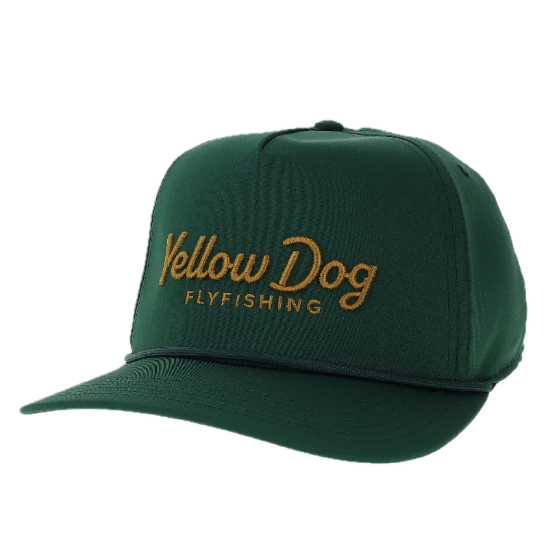 lightweight aluminum fishing gaffs Yellow Dog Legacy Caddy Hat - Dark Green