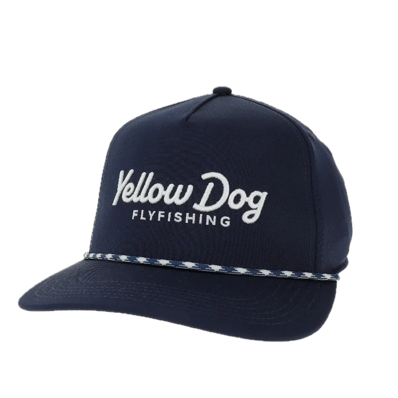 automatic fishing line spoolers Yellow Dog Legacy Caddy Hat - Navy/Navy White Rope