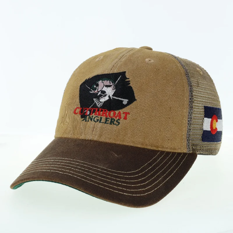 night fishing boat lights waterproof Legacy Cutthroat Anglers WXA Waxed Cotton Trucker Hat night fishing boat lights waterproof Legacy Cutthroat Anglers WXA Waxed Cotton Trucker Hat