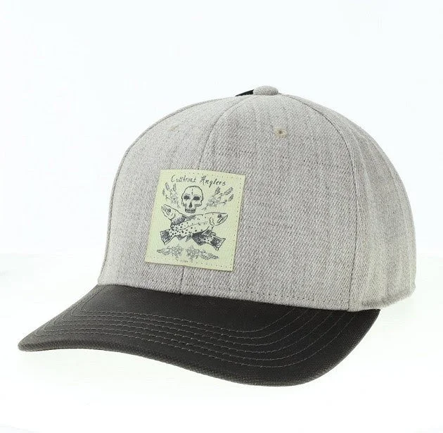 Heather tan/brown oil cloth