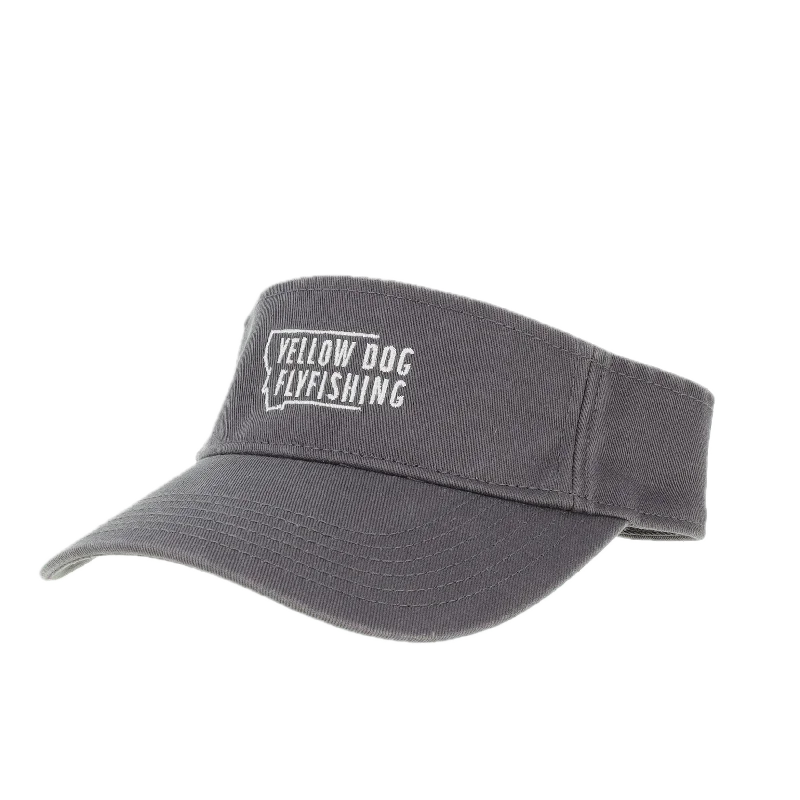 automatic line counter reels for trolling Yellow Dog Visor - Dark Grey
