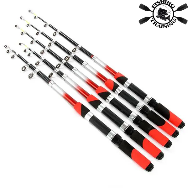 top-rated weedless lures for bass Light Weight Freshwater Telescopic Fishing Rod