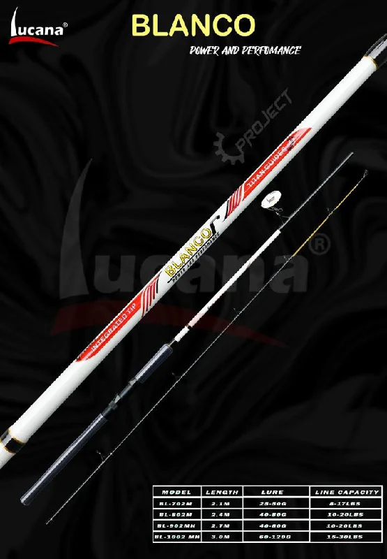 saltwater-resistant tackle storage solutions Lucana Blanco Spinning Rod | 9.2Ft |