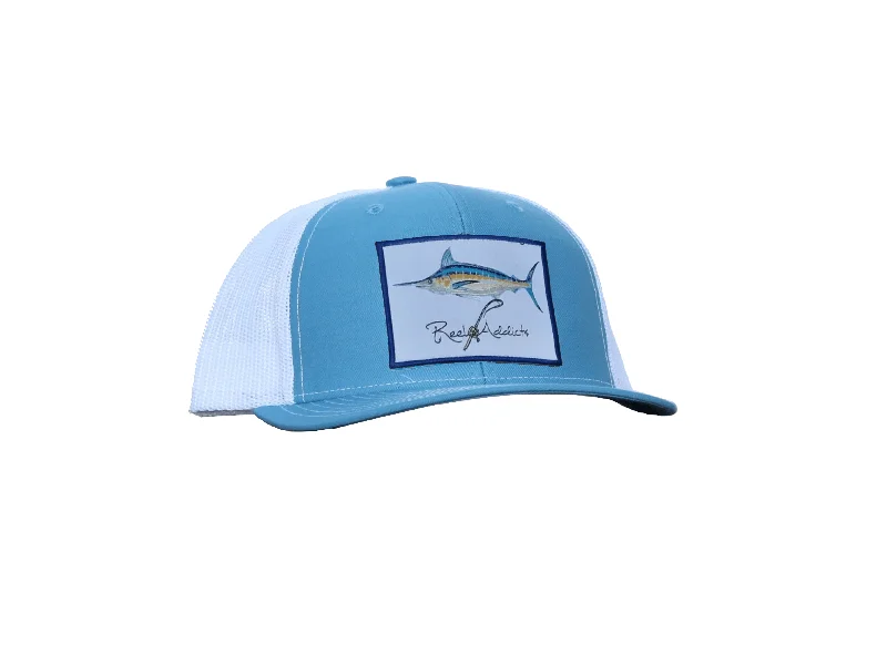 Columbia Blue/White