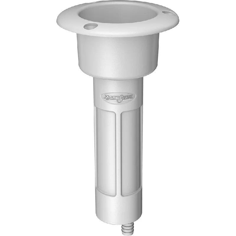 Daiwa baitcasting reels cheap Mate Series Plastic 0 Rod  Cup Holder - Drain - Round Top - White [P1000DW]