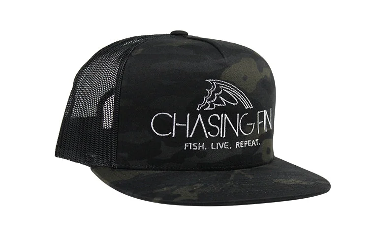 fly fishing basics for beginners Mulitcam & Black Flatbill Snapback