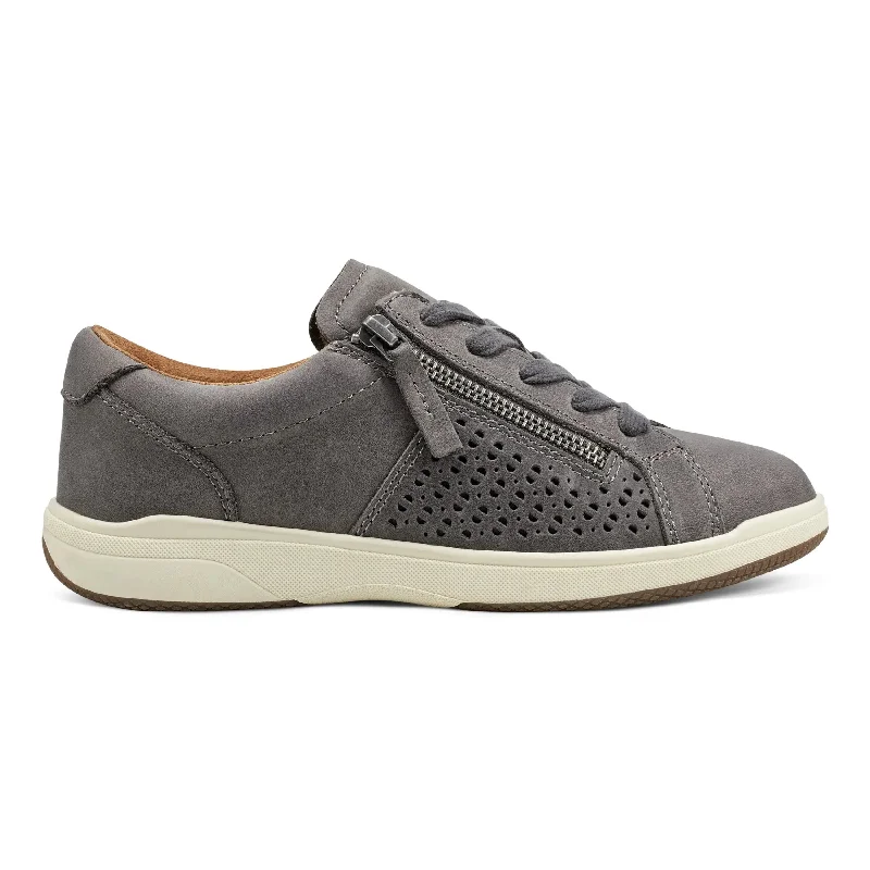 Trendy Sports Sneakers Netta Round Toe Casual Lace-up Sneakers