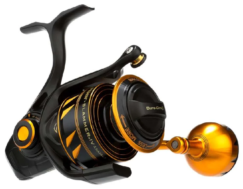 premium pike fishing spinnerbaits Penn SLAIV5500BLS Slammer IV Spinning Reel