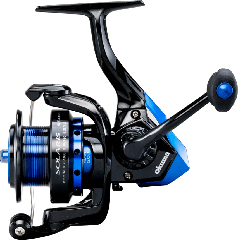 lightweight carbon fiber baitcasters Okuma Solaris Spinning Reel | SLS-5000